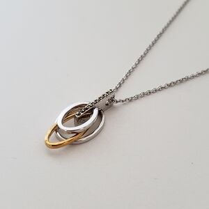 Judith Jack Sterling Silver Swarovski Crystal Oval Pendant Necklace